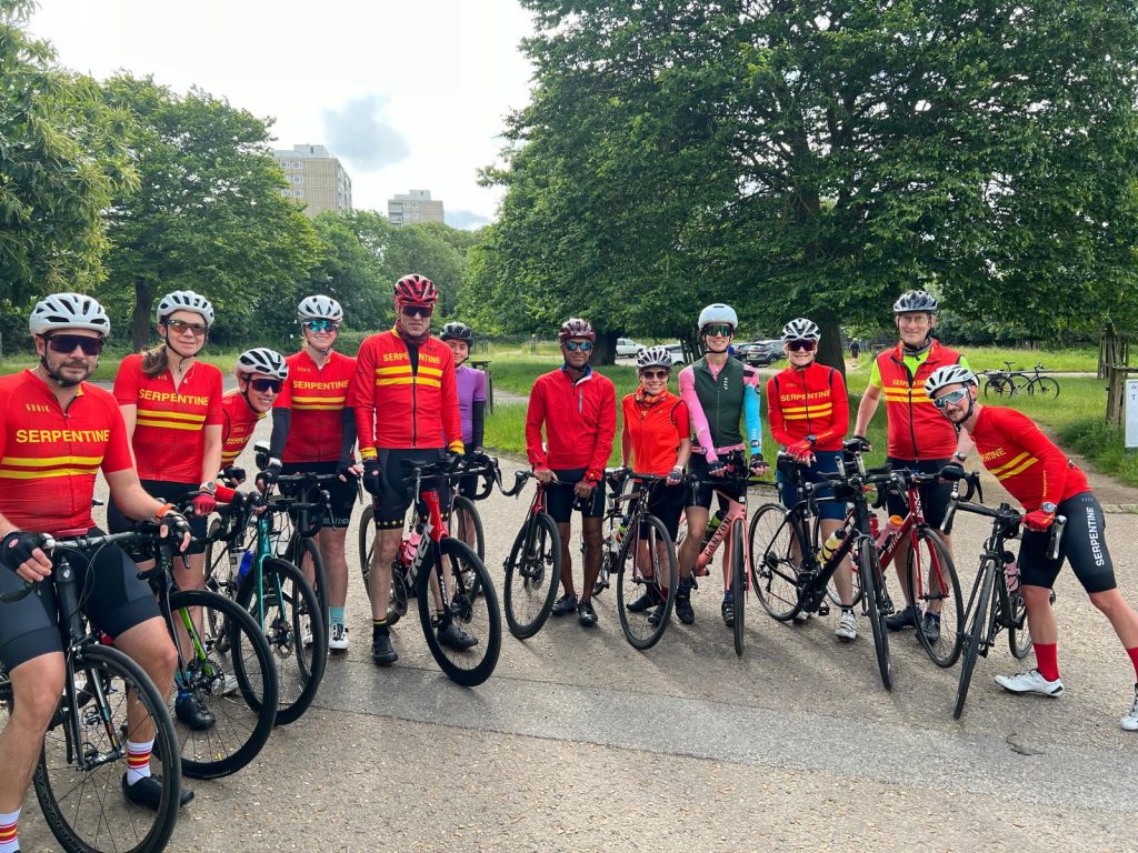 Serpies riders in Richmond Park 2024