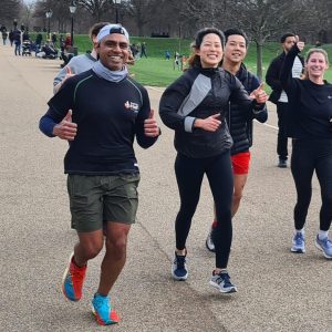 Sat morning Club Run Hyde Park