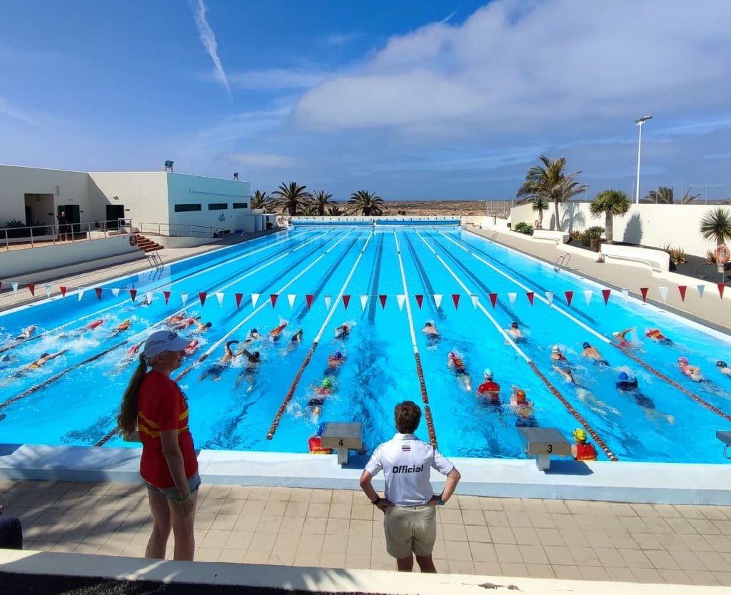 Serpentine in Lanzarote - Pool Swimming 